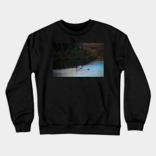 CANOISTS ON MYMBYR LAKE Crewneck Sweatshirt